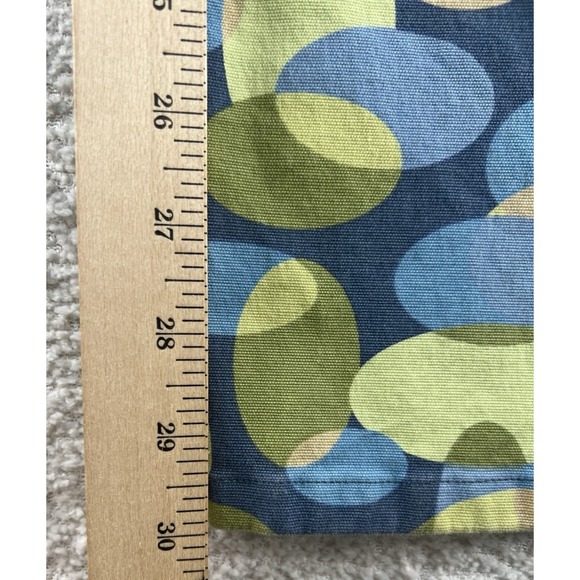 Talbots Overlapping Oval Circles 4-Pkt Light Stretch Canvas-Like Pants Wm's 14 - Picture 7 of 9